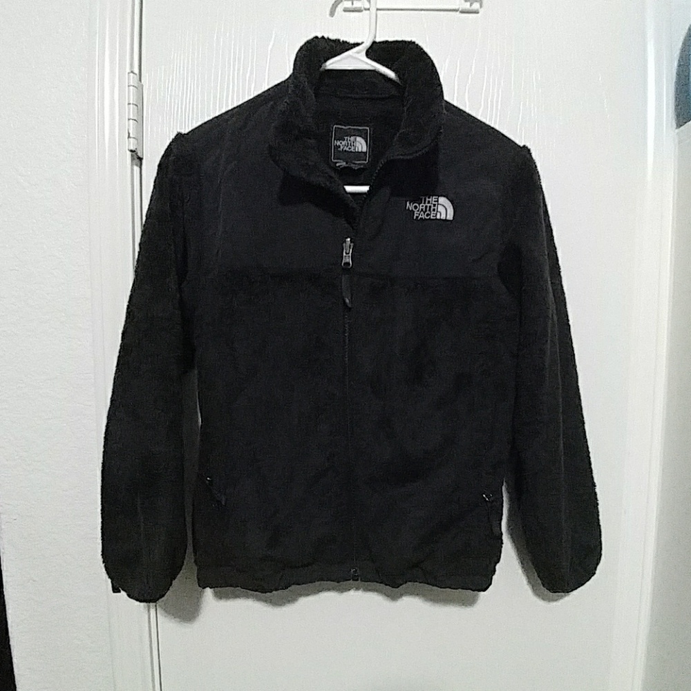 Girls black zipper jacket